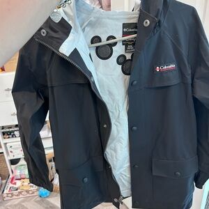 Columbia kids raincoat.